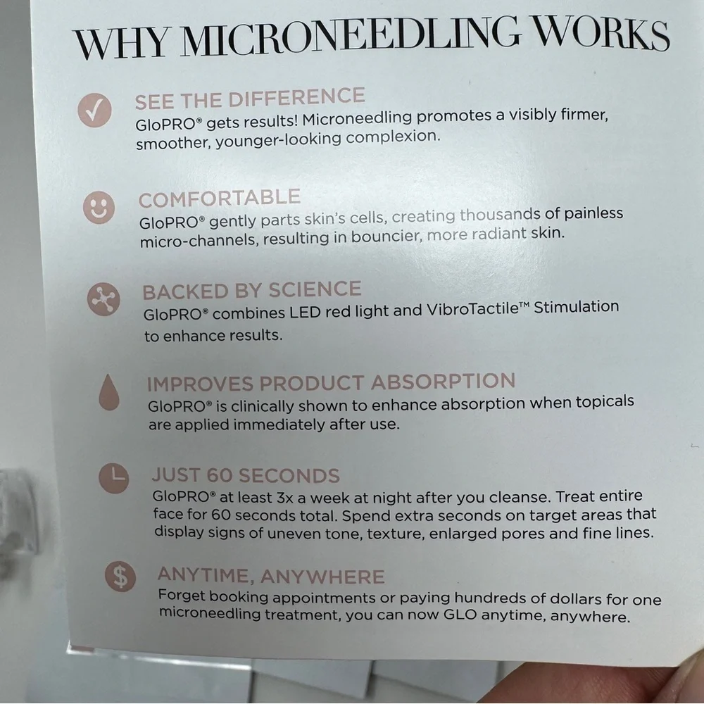 Glo Pro Micro needling Set